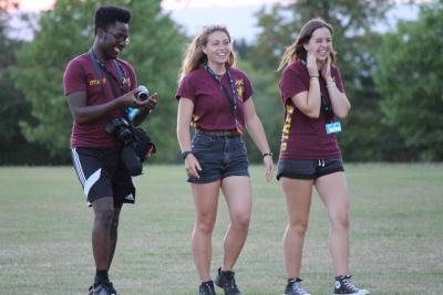 happy staff members at best uk summer camp for activities kids teens summer job