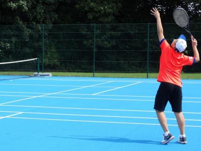 teenage boy tennis uk summer camp england