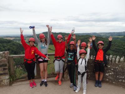 Water sports and Forest adventure at XUK Summer camp