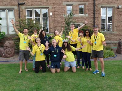 Amazing staff team at XUK Excel summer camps