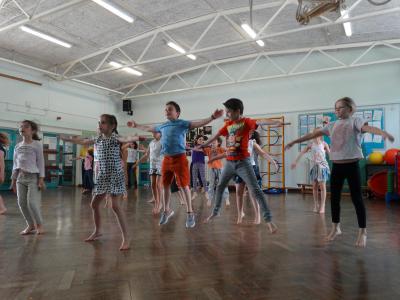 Dance and fun at summer activity day camp