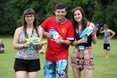 Summer counsellor in training at xuk holiday camp