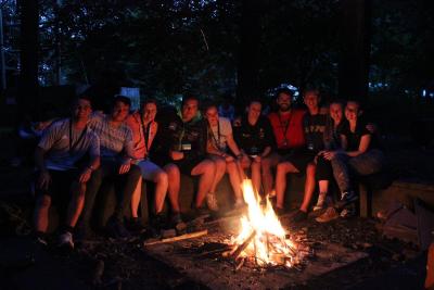 uk activity summer camp staff camp fire