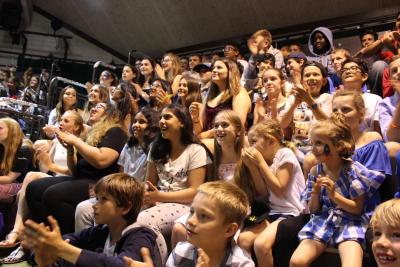 summer camp kids having fun at talent show uk english activity camp