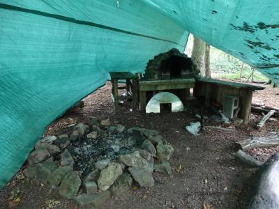 outdoor cooking summer camp activity in england