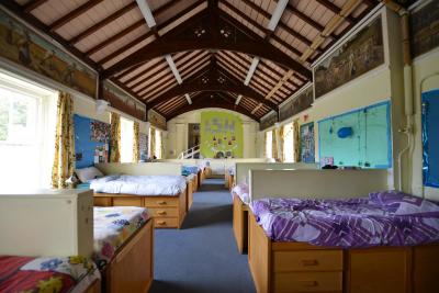 dormitories at residential uk english summer camp