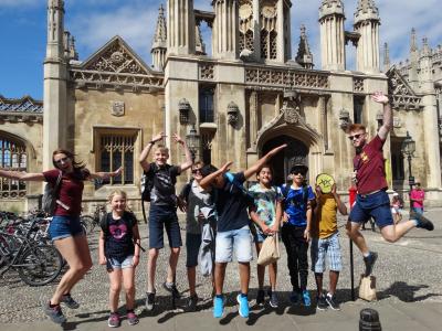 cambridge trip english language camp international children