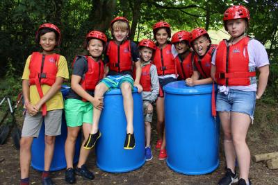 raft building summer camp london 