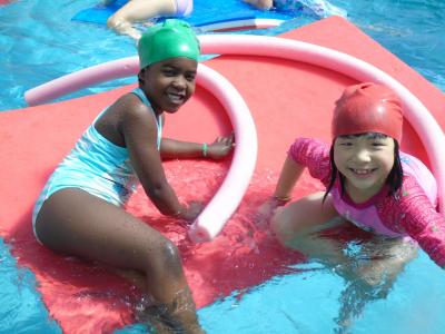 girls swimming north london summer day camp