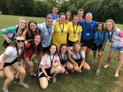 Colour War Team UK summer camp job for students
