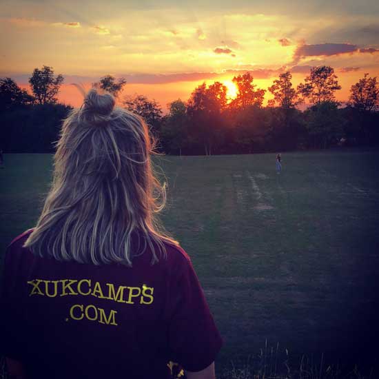 What happens in the XUK HQ once camp has finished?