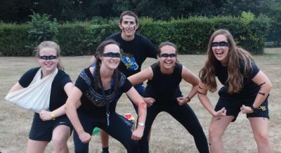 Annie Spokes office manager zombie night summer school