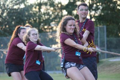 Richard Bernstein best kids camp in managing director tug of war