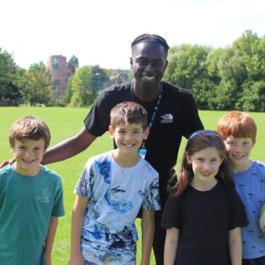 Sports coach at Summer Holiday Camp