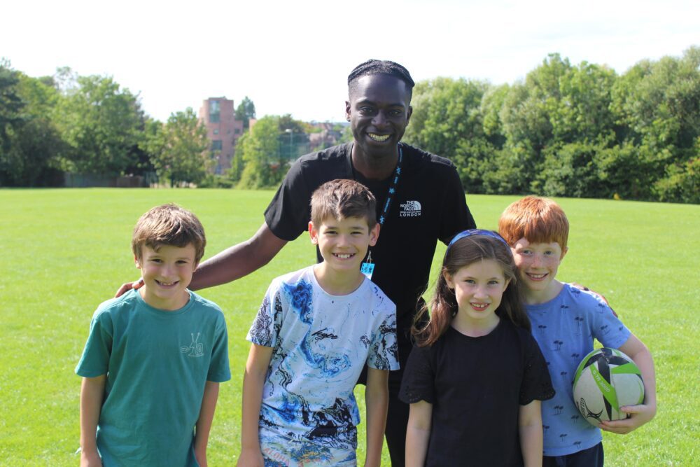 Sports coach at Summer Holiday Camp