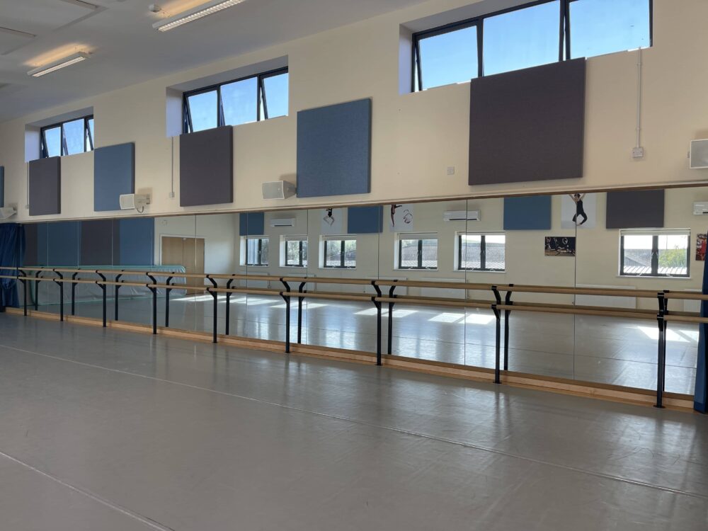 Dance Studio at residential summer camp UK