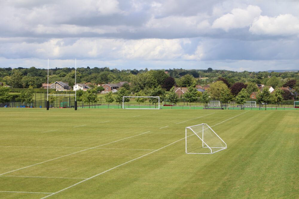 Football pitch at XUK Excel summer camps for kids