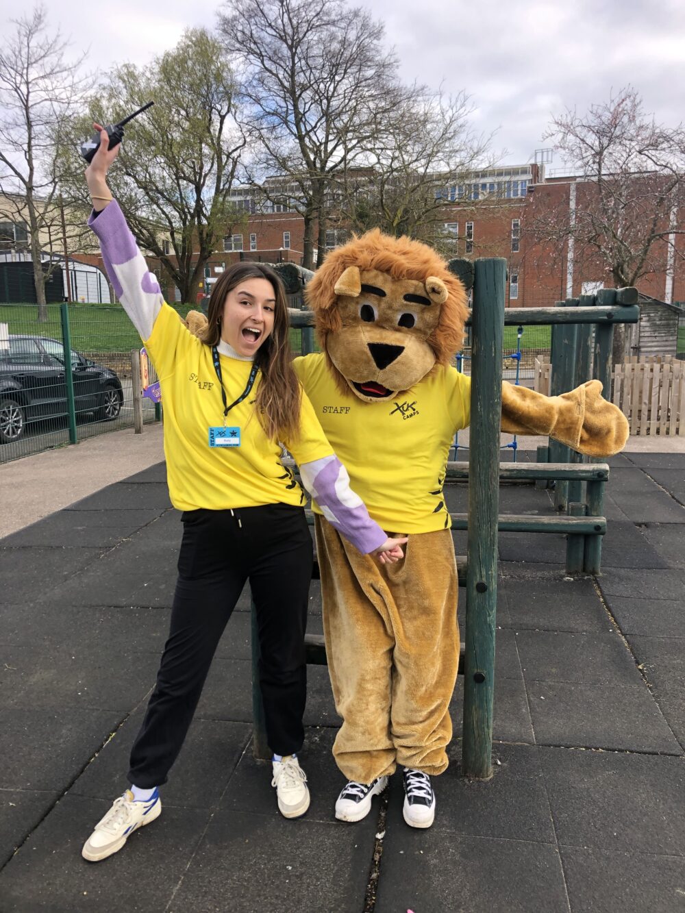 staff at OFSTED registered day camp for kids north london