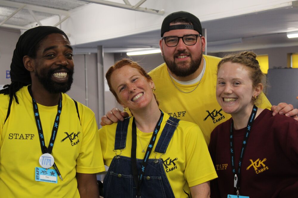 highly qualified staff at holiday childcare camp UK