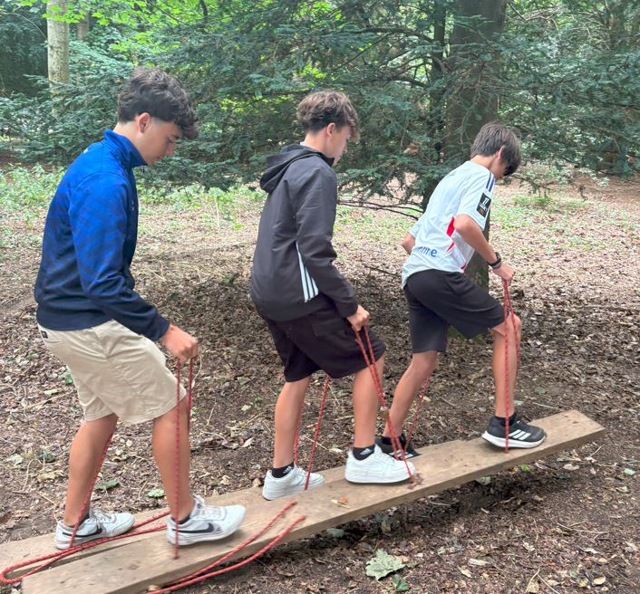 Outdoor play development at XUK Camps