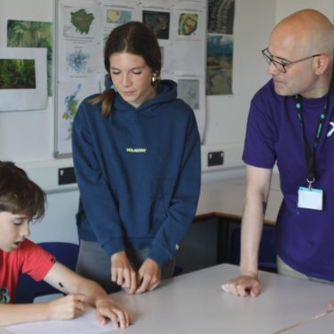 Interactive lessons at english language summer school