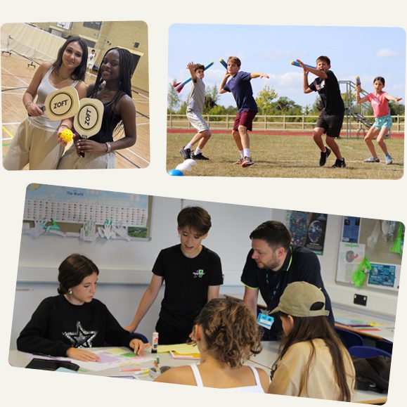 English lessons and activities at UK summer school for kids