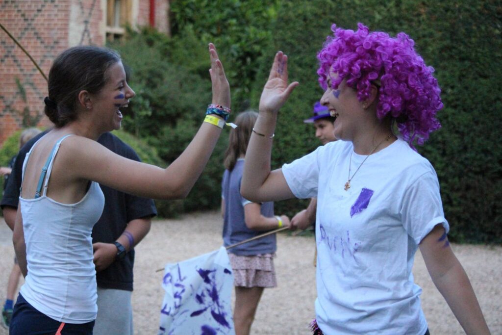 XUK campers with energy at Dauntsey's School