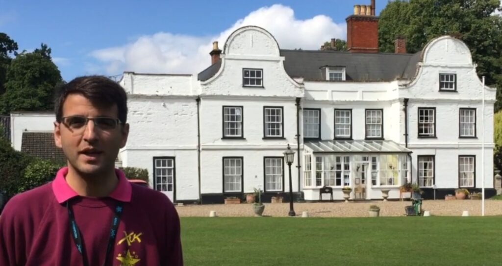 Richard Bernstein in 2017 after 15 years at New Eccles Hall School